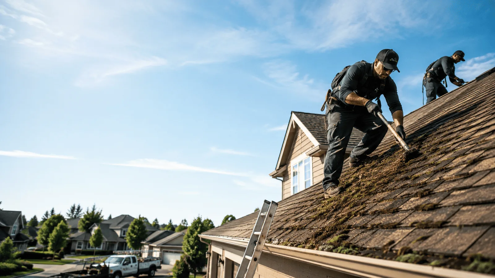 Roof Moss Removal in Clio, IA near me